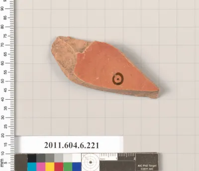 Terracotta fragment of an open shape