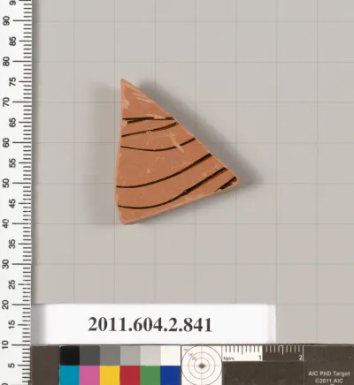 Terracotta fragment of a bell-krater (bowl for mixing wine and water)