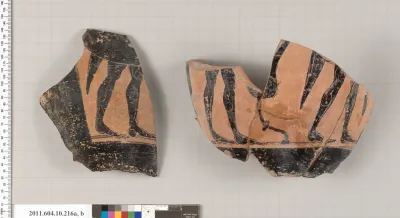 Terracotta fragments of an amphora (jar)