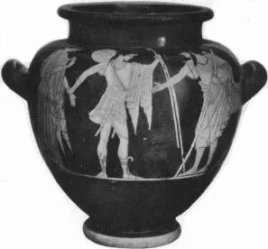 STAMNOS (ATHENIAN, RED-FIGURE)