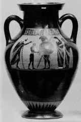AMPHORA, BELLY, TYPE B (ATHENIAN, BLACK-FIGURE)
