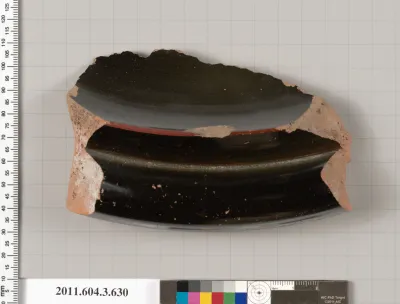 Terracotta fragment of a calyx-krater (bowl for mixing wine and water)