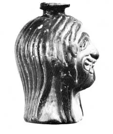 FIGURE VASE, ARYBALLOS (EAST GREEK)