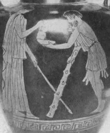 AMPHORA, NECK (ATHENIAN, RED-FIGURE)