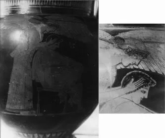 KRATER, COLUMN (ATHENIAN, RED-FIGURE)