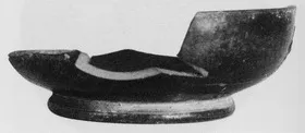CUP (ATHENIAN, BLACK GLAZE)