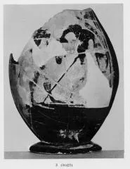 OLPE, FRAGMENT (ATHENIAN, BLACK-FIGURE)
