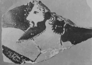 KRATER, COLUMN, FRAGMENT (ATHENIAN, RED-FIGURE)