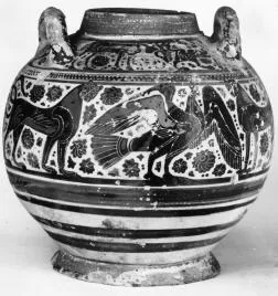 PYXIS (CORINTHIAN, BLACK-FIGURE)