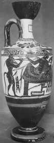 LEKYTHOS (ATHENIAN, BLACK-FIGURE)