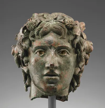 Head from the Statue of the Young Bacchus