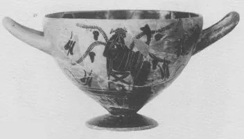 SKYPHOS (ATHENIAN, BLACK-FIGURE)