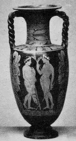AMPHORA, NECK (SOUTH ITALIAN, CAMPANIAN)