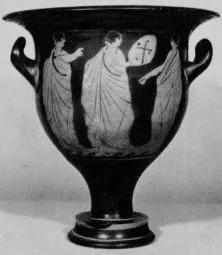 KRATER, BELL (ATHENIAN, RED-FIGURE)