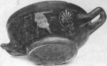 CUP, STEMLESS, FRAGMENT (ATHENIAN, RED-FIGURE)