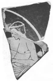 CUP, FRAGMENT (ATHENIAN, RED-FIGURE)