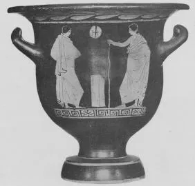 KRATER, BELL (ITALIOTE, RED-FIGURE)