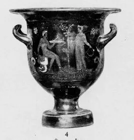 KRATER, BELL (SOUTH ITALIAN, APULIAN, RED-FIGURE)