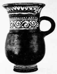 MUG (SOUTH ITALIAN, GNATHIAN, ADDED COLOUR)
