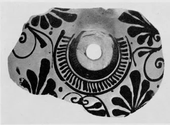 LEKYTHOS, FRAGMENT (ATHENIAN, BLACK-FIGURE)