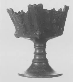 CHALICE (ETRUSCAN, BUCCHERO)