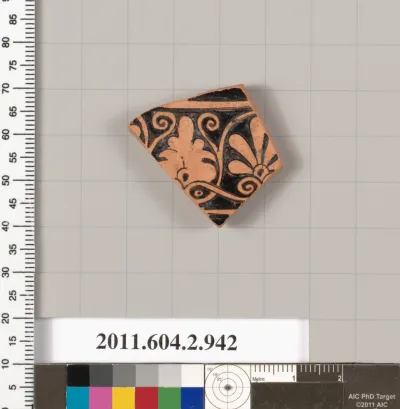 Terracotta fragment of an oinochoe (jug)