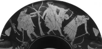 CUP B (ATHENIAN, RED-FIGURE)