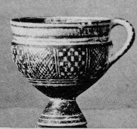 CUP, ONE-HANDLED (ATHENIAN GEOMETRIC)