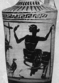 LEKYTHOS (ATHENIAN, BLACK-FIGURE)