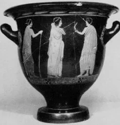KRATER, BELL (ATHENIAN, RED-FIGURE)