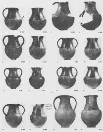 AMPHORA, BELLY (ETRUSCAN, BUCCHERO)