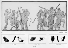AMPHORA, BELLY, FRAGMENTS (ATHENIAN, BLACK-FIGURE)