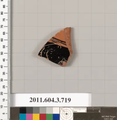 Terracotta fragment of a hydria (water jar)