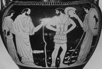KRATER, COLUMN (ATHENIAN, RED-FIGURE)