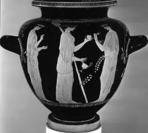 STAMNOS (ATHENIAN, RED-FIGURE)