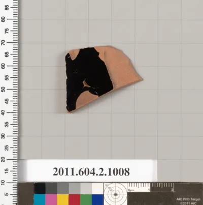 Terracotta fragment of an oinochoe (jug)