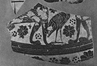 FRAGMENT (CORINTHIAN, BLACK-FIGURE)