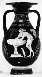 PELIKE (SOUTH ITALIAN, GNATHIAN, BLACK GLAZE)