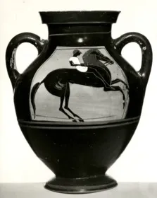 AMPHORA, BELLY, TYPE B (ATHENIAN, BLACK-FIGURE)