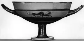 CUP, LITTLE MASTER LIP (ATHENIAN, BLACK-FIGURE)