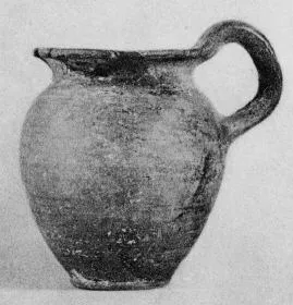 MUG (ETRUSCAN, BUCCHERO)