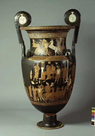 Volutenkrater des Unterwelt-Malers, apulisch (Apulischer Volutenkrater)