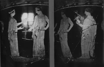 KRATER, BELL (ATHENIAN, RED-FIGURE)