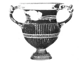KANTHAROS (SOUTH ITALIAN, GNATHIAN, BLACK GLAZE)
