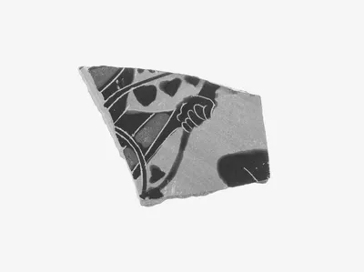 Attic Black-Figure Cup Fragment