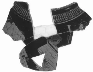 STAMNOS, FRAGMENTS (ATHENIAN, RED-FIGURE)