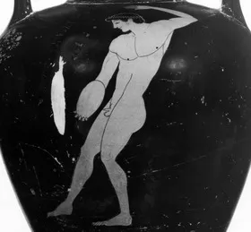 AMPHORA, NECK (ATHENIAN, RED-FIGURE)