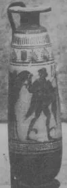 ALABASTRON (ATHENIAN, BLACK-FIGURE)