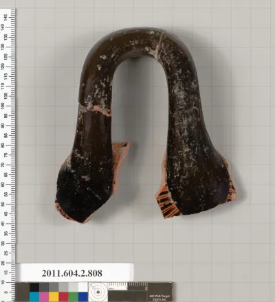 Terracotta fragment of a calyx-krater (bowl for mixing wine and water)