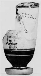 LEKYTHOS, FRAGMENT (ATHENIAN, RED-FIGURE)